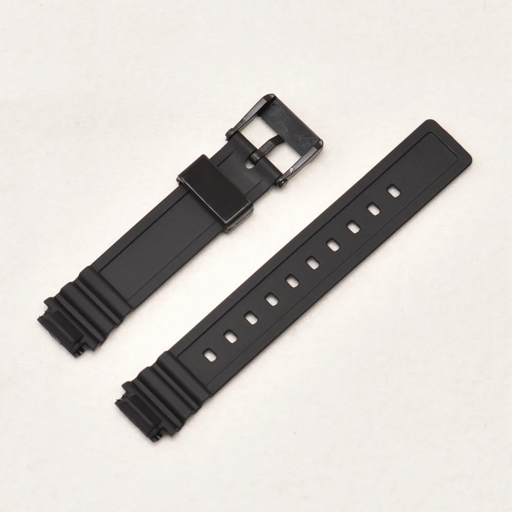 14mm Sports Watchband for Casio LRW-200H LRW200H Smart Watch Soft Rubber Strap Replacement Bracelet Belt Accessories for Women