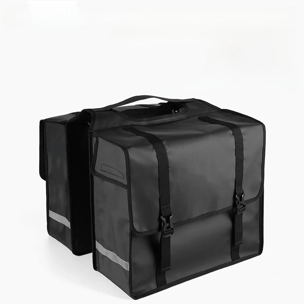 AliExpress NONE Bicycle tail bag rear bag 45L large-capacity waterproof mountain road bike rear shelf bag cycling equipment
