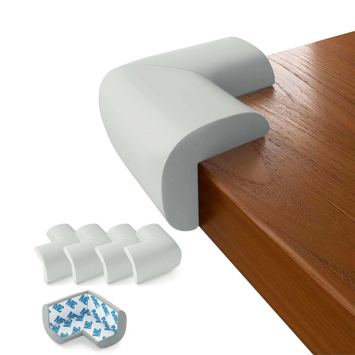 

4Pcs Baby Table Corner Protectors, Extra Thick Safety Edge Guards for Kids Furniture, Anti-Collision Foam Bumper