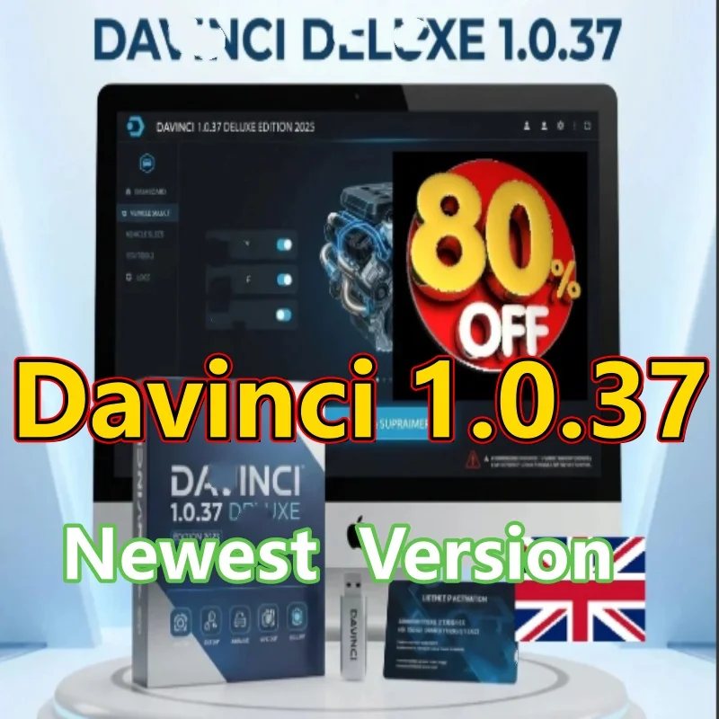2026 Davinci 1.0.37 Software Support Win 7/10 D.avi-n-ci 1.0.30 Work on K.ESS/K.TAG Repair Software Activate  Repair