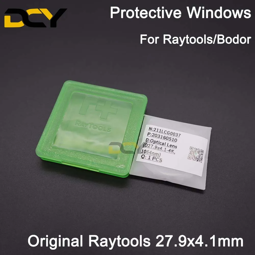 Raytools Optical Lens Protective Windows 211LCG0037 27.9*4.1mm1064nm For Raytools BM109 BM110 BM111 BT210 BT240 Fiber Laser Head