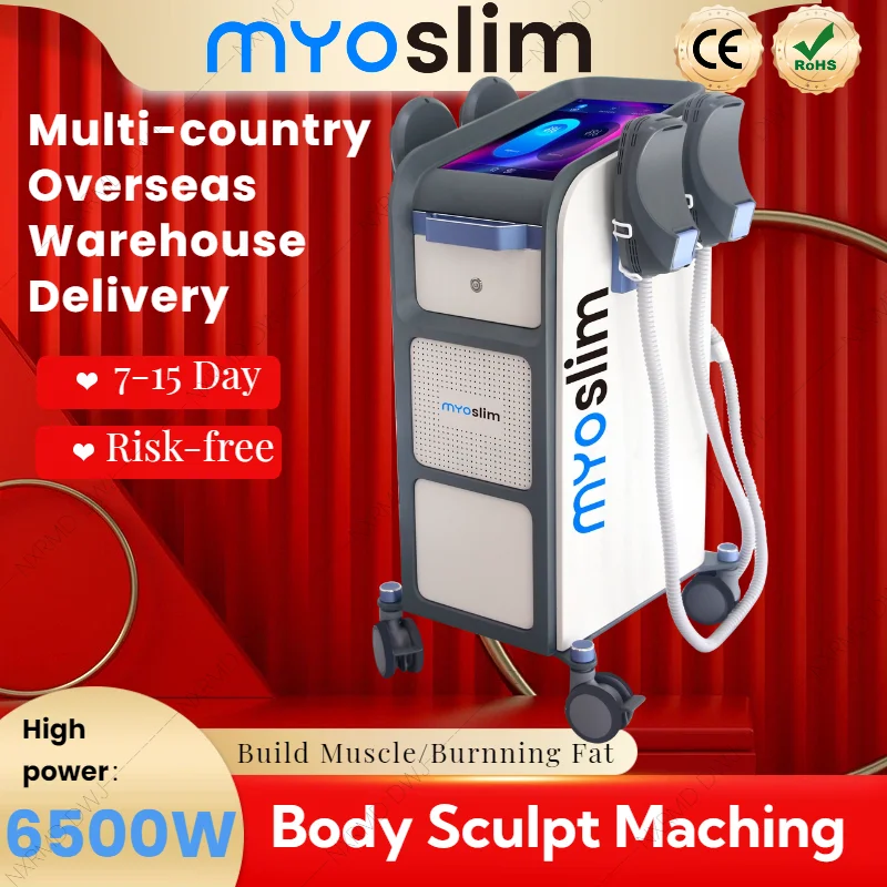 

RF EMS Body MYOslim Sculpting Machine New Sculpt Weight Loss Massager Electromagnetic Fat Slimming Muscle Stimulation Device