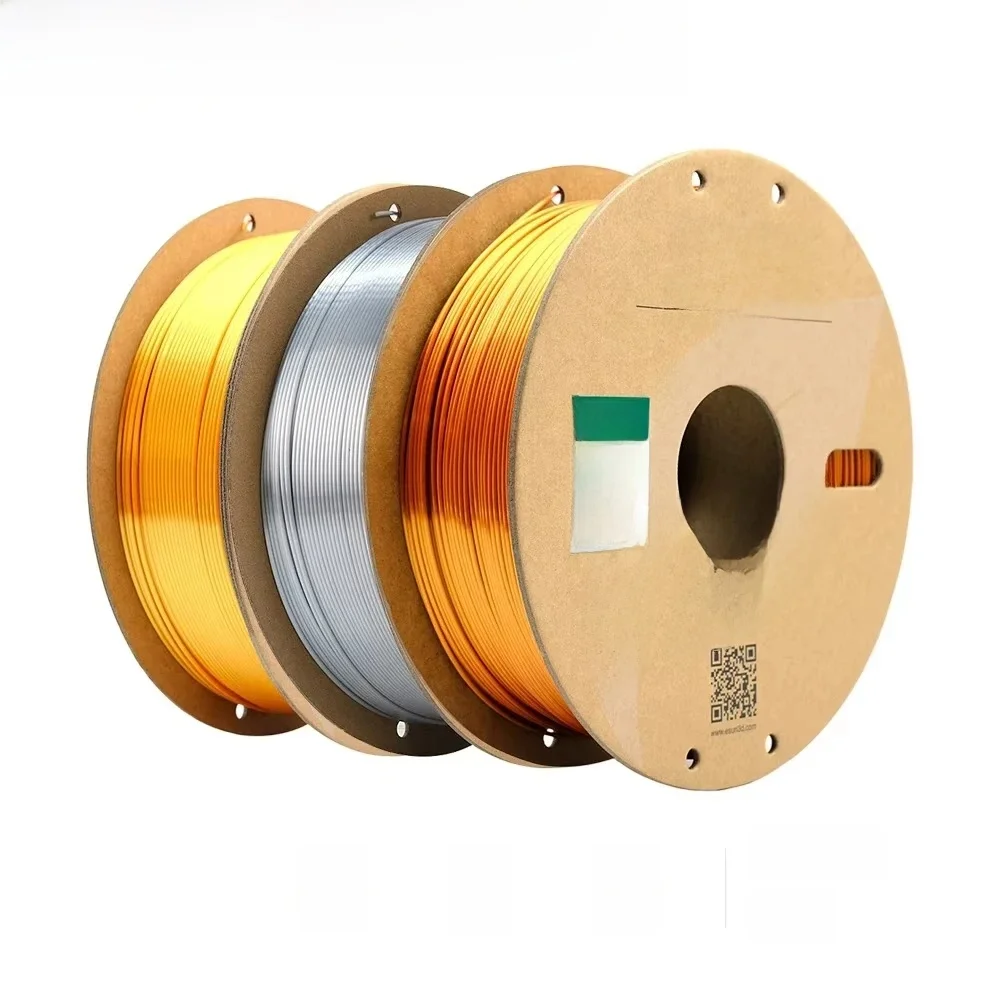 Filament ESUN Silk PLA 1.75mm Metal Silk PLA Filament do drukarek 3D 1KG (2.2 LBS) Szpula Materiały do druku 3D do drukarek 3D — zdjęcie produktu 7