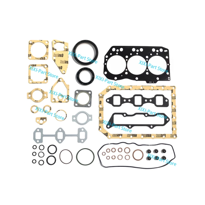 3TNV82 Full Gasket Kit Set For Yanmar 3D82 3TNE82 With Cylinder Head Gasket Overhaul Rebuild Kit