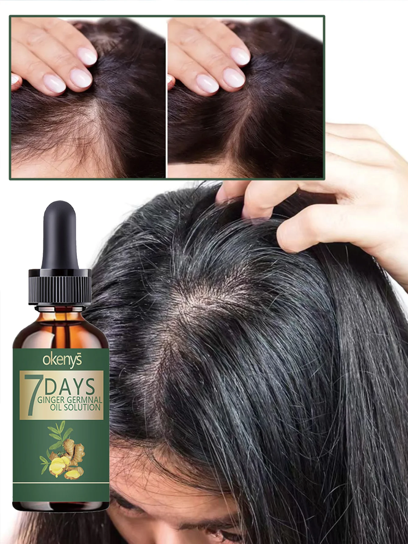 Moisturizing Scalp Hair Dual Oil Hydration Treatment for Dry Damaged Hair Deep Nourishment with Argan Jojoba Oils Hair Repair So - Image 3