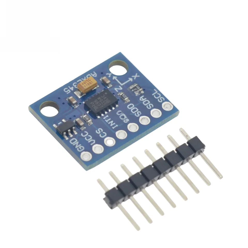 GY-291 ADXL345 3-osiowy cyfrowy czujnik grawitacyjny moduł przyspieszenia moduł transmisji IIC/SPI czujnik pochylenia dla Arduino — zdjęcie 2