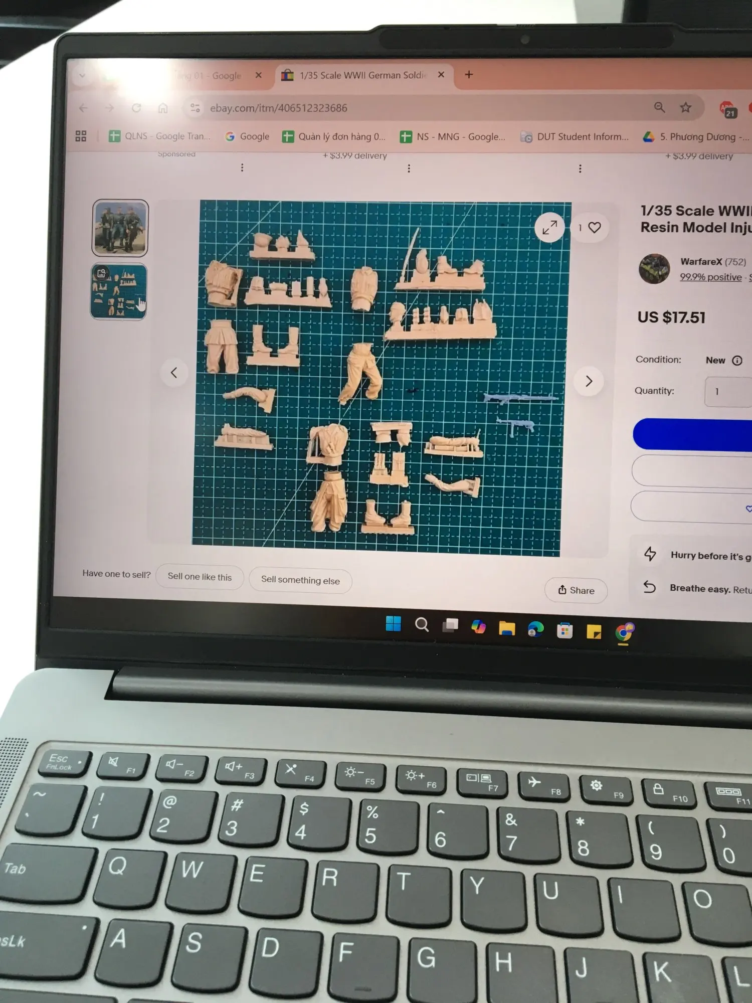 Buyer photo of this resin kit