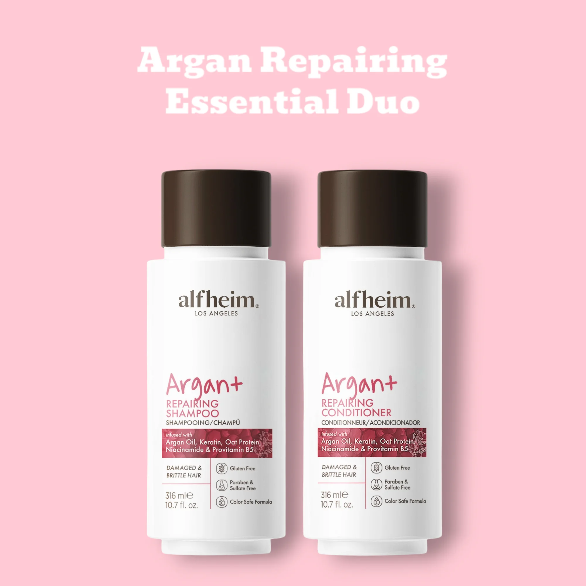 Argan Repairing Shampoo and Conditioner Set