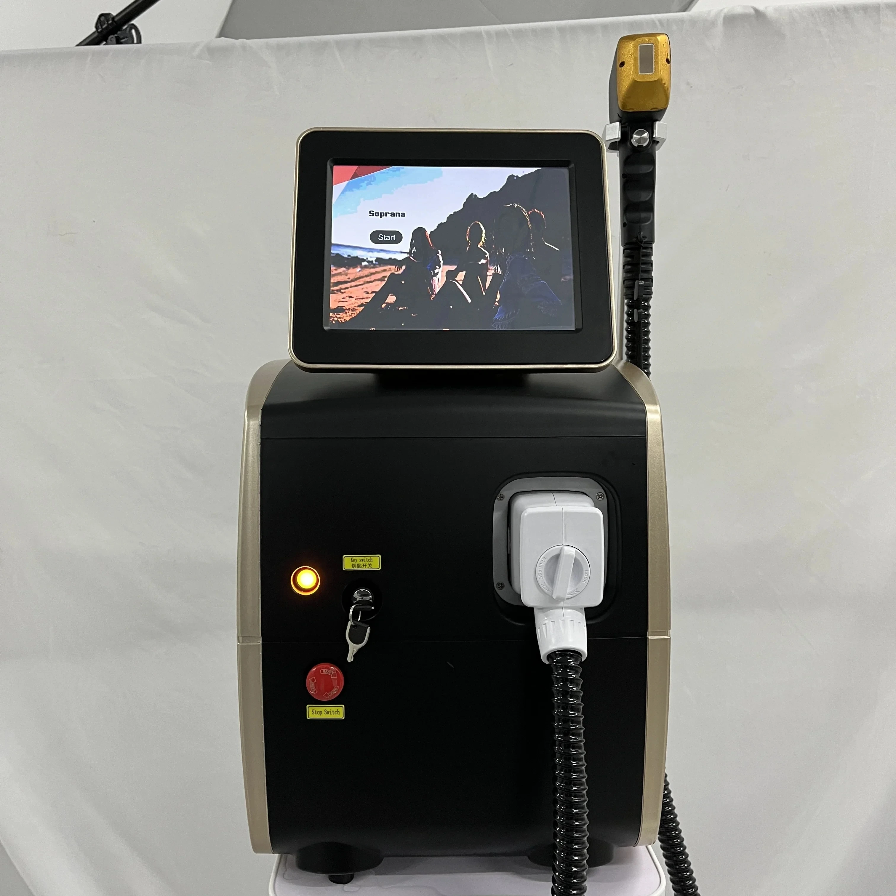 2024 Depiladora Laser 808NM 755NM 1064NM Diode Laser Hair Removal Machine Safe Painless Permanent Depilation Hottest New Style