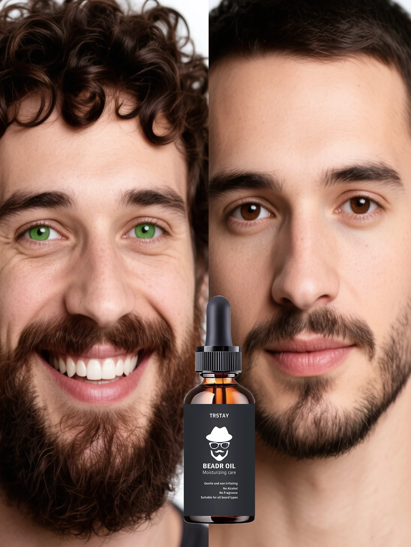 Lightweight Beard Oil for Men Fast Absorbing Nourishing Formula to Thicken Beard Reduce Hard Stubble Create Smooth Natural Curve - Image 4