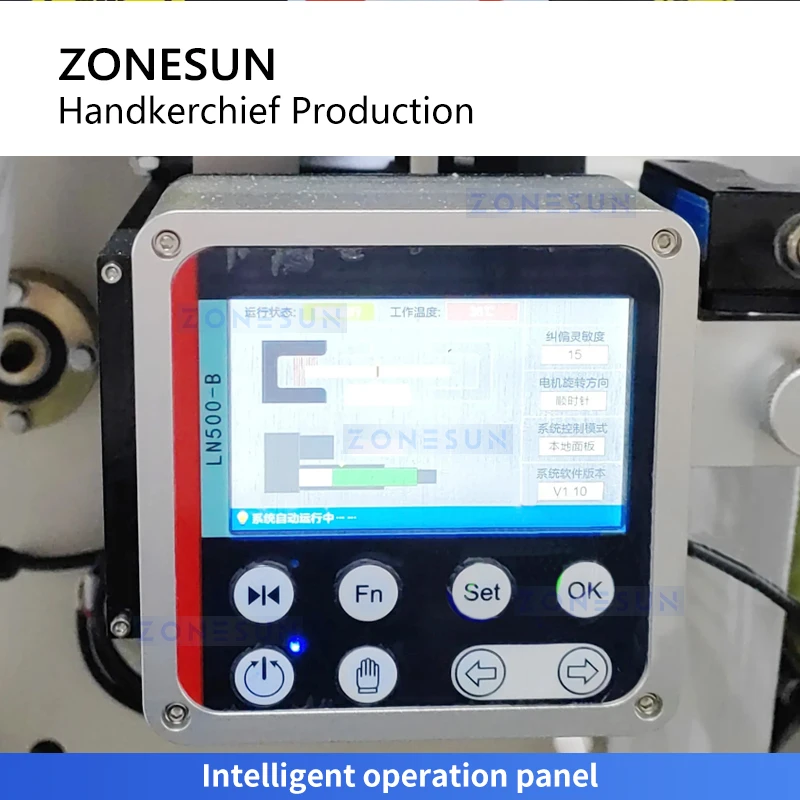 Zonesun ZS-ZJL1 Facial Tissue Paper Converting Machines Tissue Packaging Line Sheet Cutting and Stacking Machine Flow Wrapper