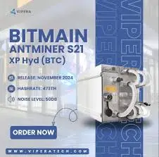 AD BUY 5 GET 3 FREE In stock Bitmain Antminer S21 Hyd (335Th) Bitcoin Miner BTC/BCH/BSV SHA256 Hydro-cooling Miner