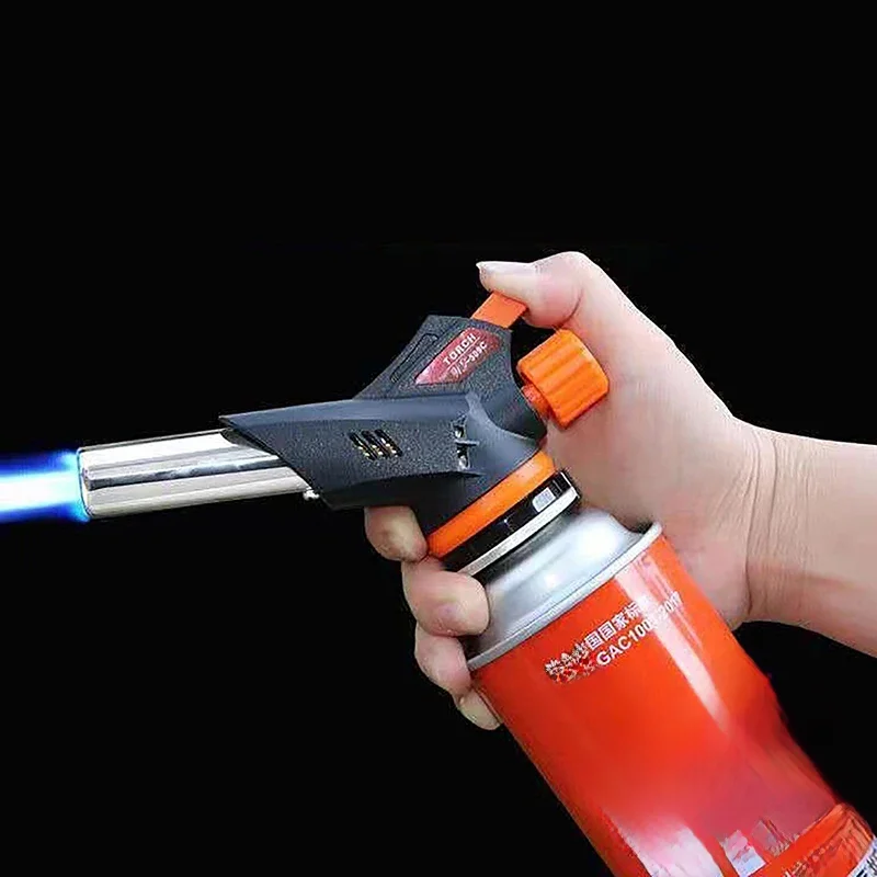 Torche à gaz de soudage et odorà flamme, lance-flammes, Eva au butane, barbecue de camping en plein air, torche de brasage, Eva de cuisine, buse