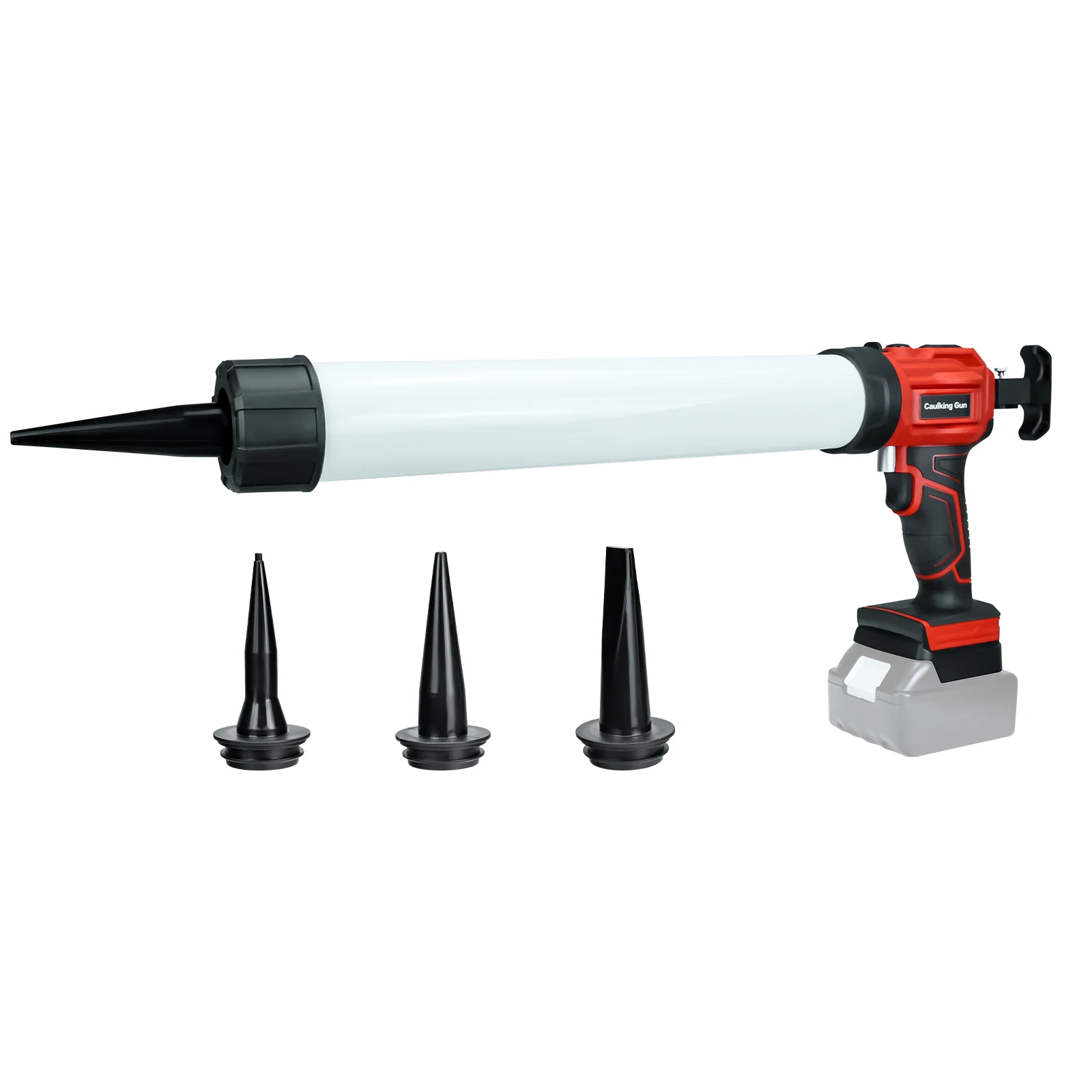 Cordless Sausage Caulking Gun Enchimento Elétrico e Ferramenta de Vedação Velocidades Ajustáveis Makita 18v Bateria sem Bateria