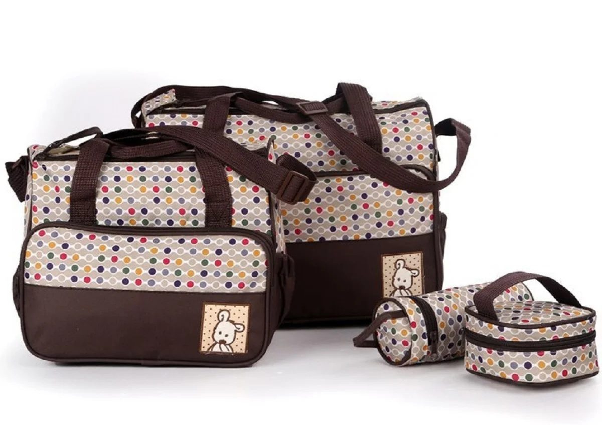 Bolsa de pañales para mamá, organizador de almacenamiento de pañales de gran capacidad, bolso de viaje de maternidad, bolso de hombro, bolsa de