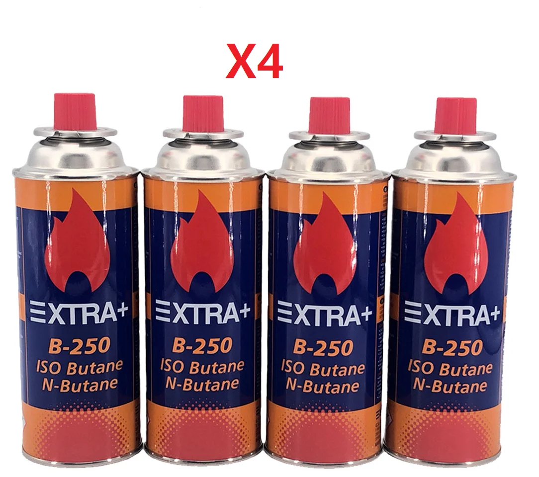 4-Pack gas patrone extra flaschen + 227g für brenner wie butsir und zigarette-ich (4)