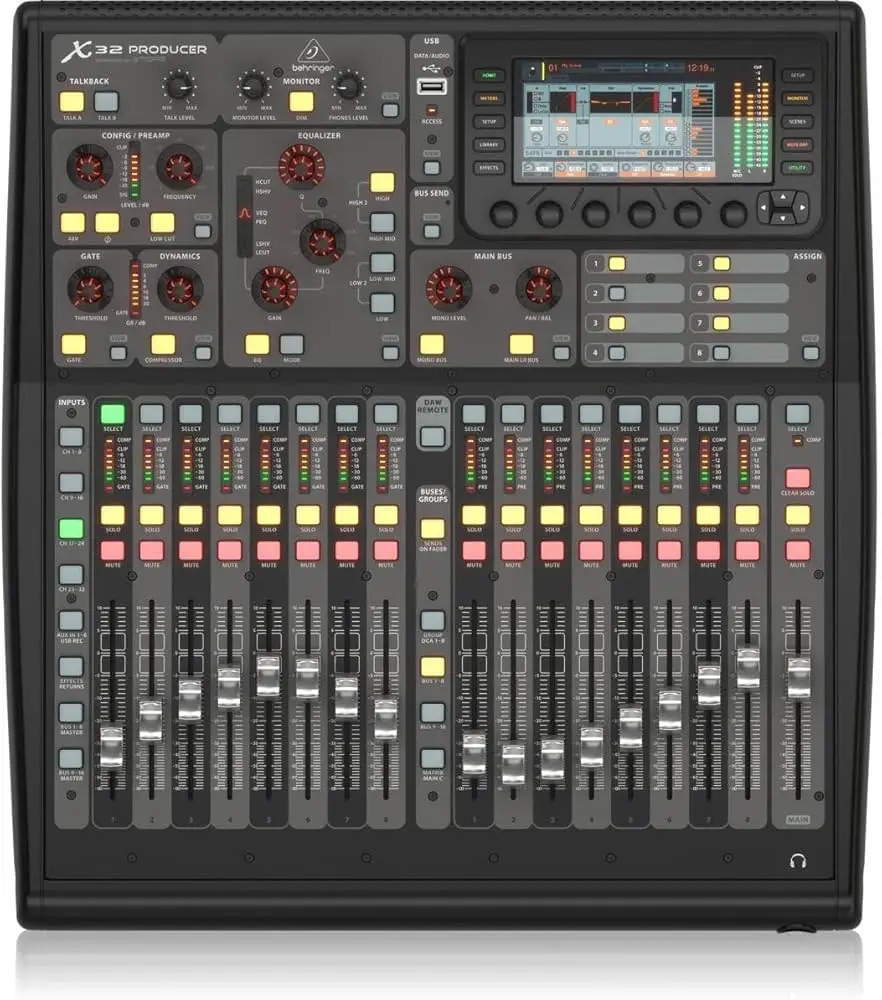 Top discount sales on Behringer X32 Producer 40-channel Digital Mixer Rackmountable Mixing Console For Professional Stage Audio