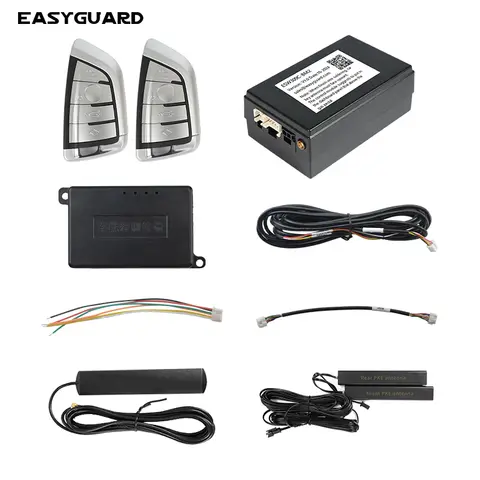 EASYGUARD-PKE 엔트리 자동 잠금 해제 푸시 스타트 버튼, 공장 OEM 자동차에 적합, BMW F 바디, G 바디 미니 윈도우 업 다운