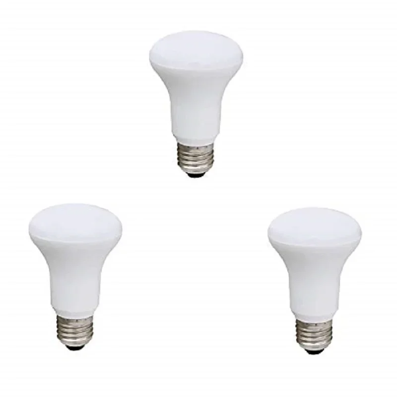 Bombilla led r63 220-240v 8w e27 6400k 3 (pacote)