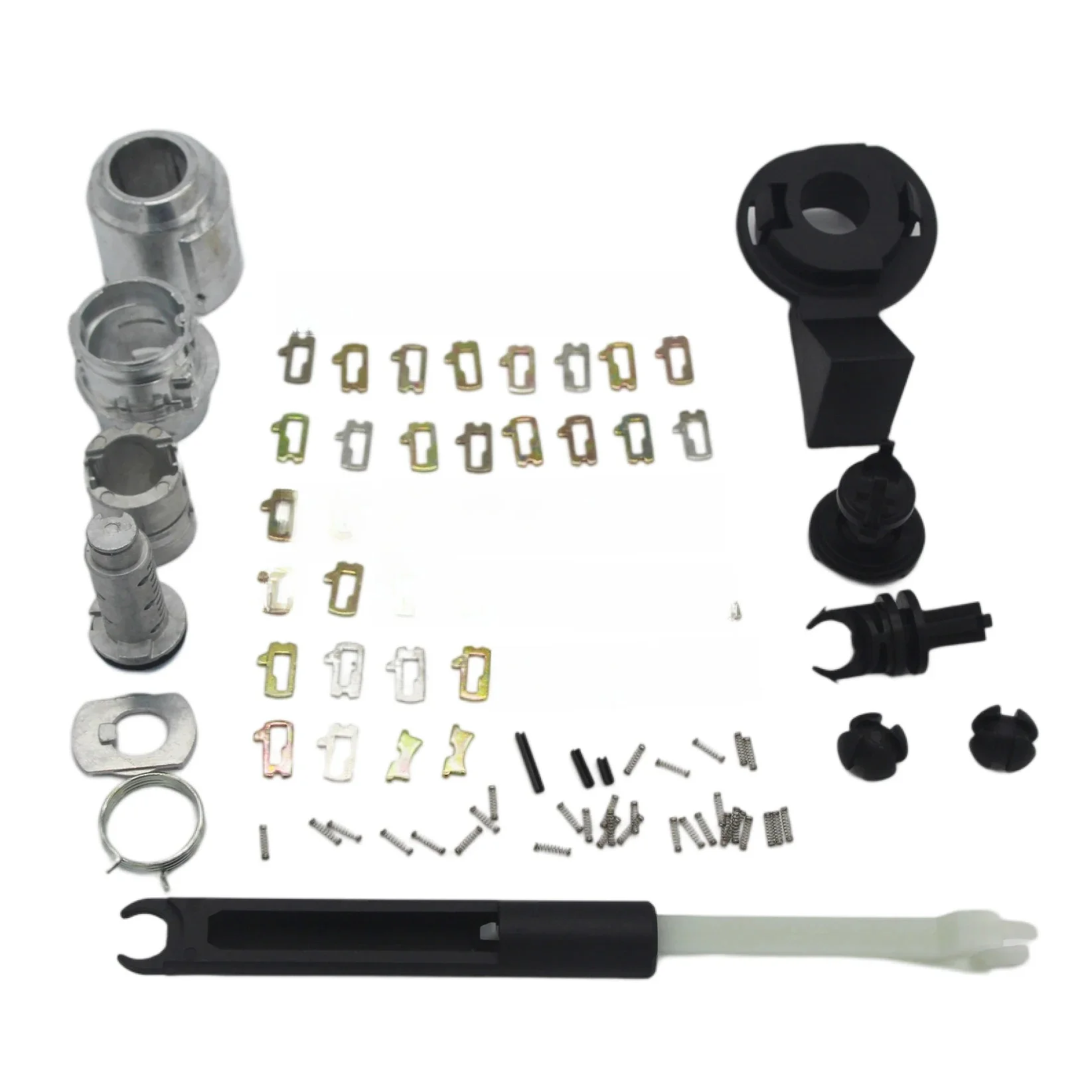 AL127 1355231   4M5AA16B970AB 7M5AA16B970AA ZESTAW NAPRAWCZY BLOKADY MASKI DO FORD FOCUS MK2 II 2004-2012 C-MAX KUGA — zdjęcie 2