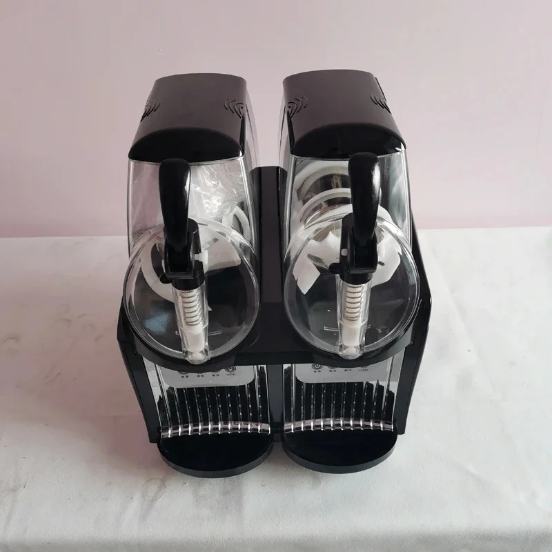 Commercial Frozen Slushy Machine One Tanks Juicer Slush Fruit Maker 12L X 3 Snow Melting Machine