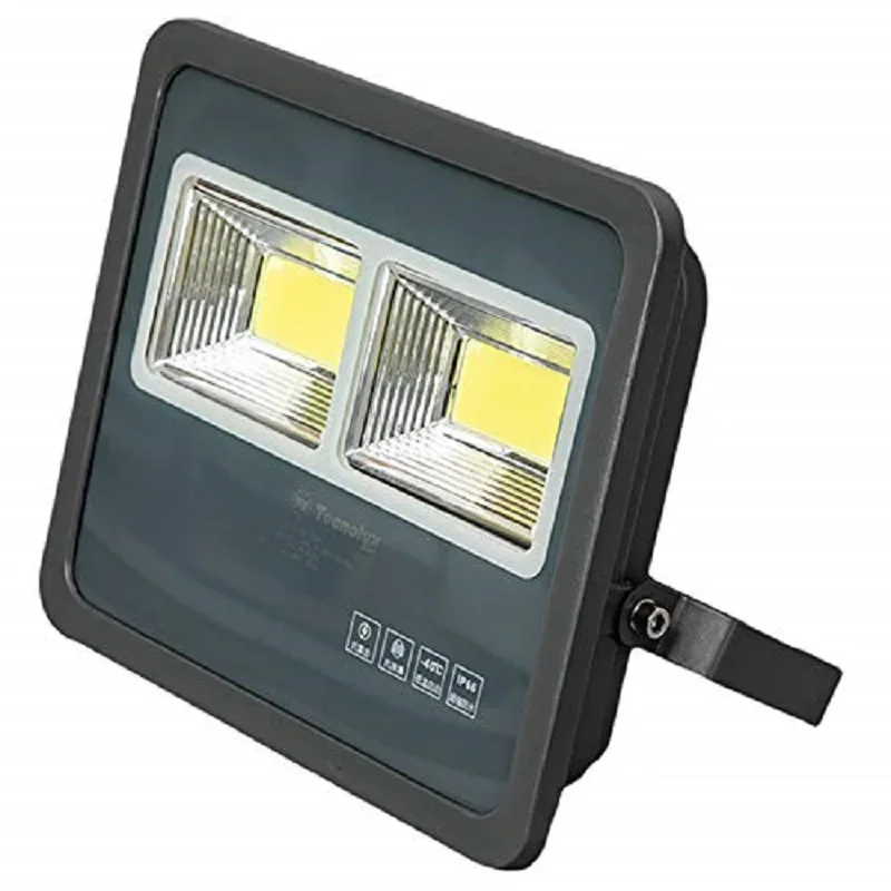 100w projector led foco proyector led para exterior iluminación decoração 6500k luz fria ip66 gris