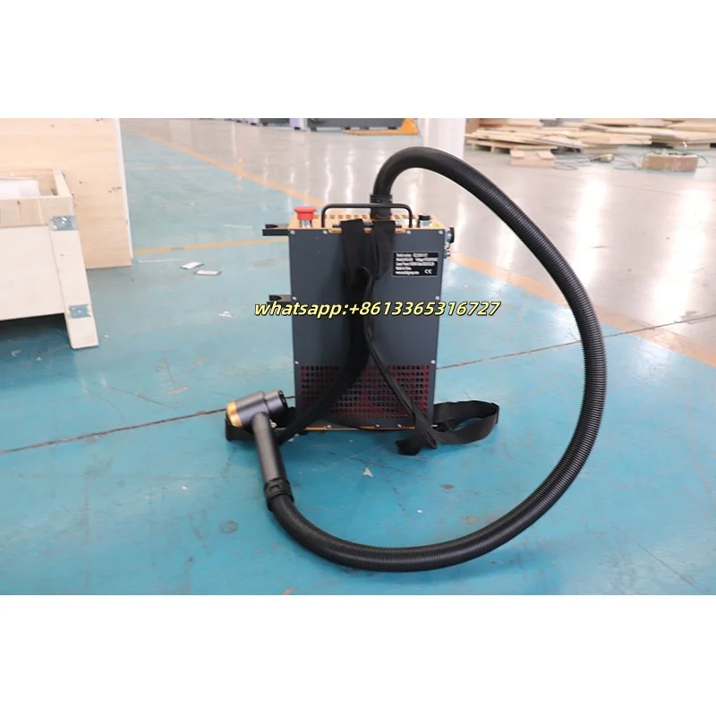 Backpack Pulse 100w 200w 300w Fiber Laser Reinigingsmachine