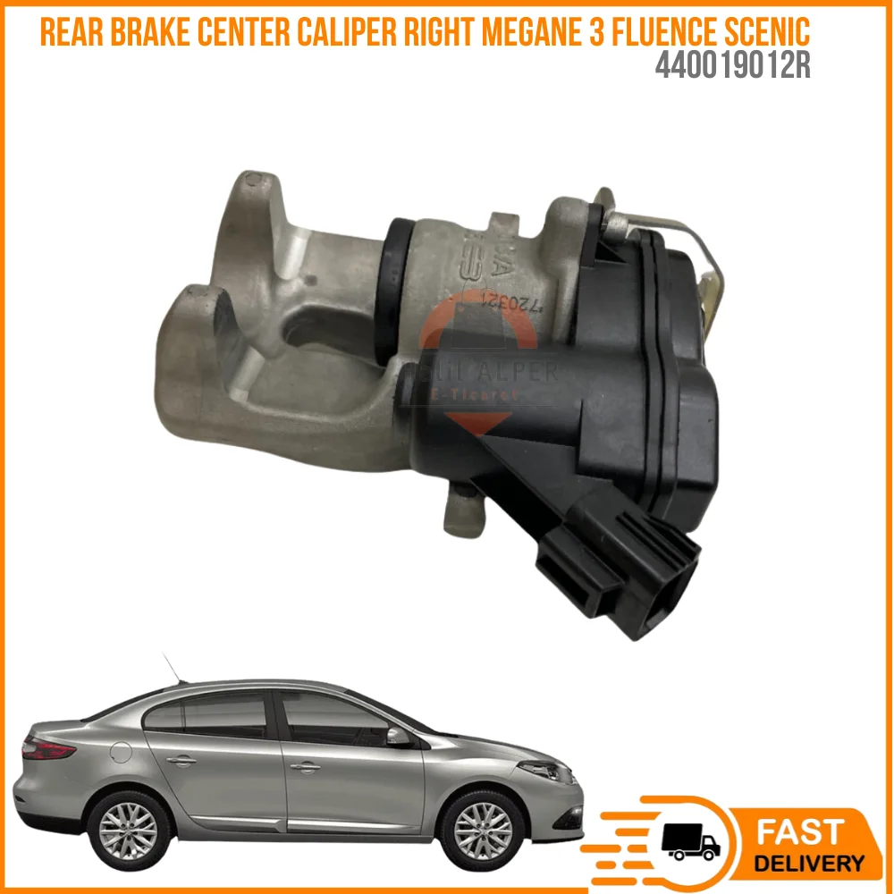 For REAR BRAKE CENTER CALIPER RIGHT (WITH LINING) MEGANE 3 FLUENCE SCENIC OEM 440019012R SUPER QUALITY HIGH SATISFACTION AFFORDA