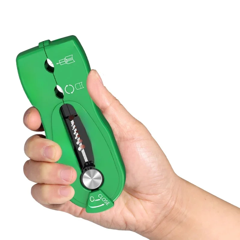 LAOA Wire Cutter Cable Stripper Multifunction Portable Wire Stripping Crimp Tool Hand Tools Suitable 0.8-2.6mm