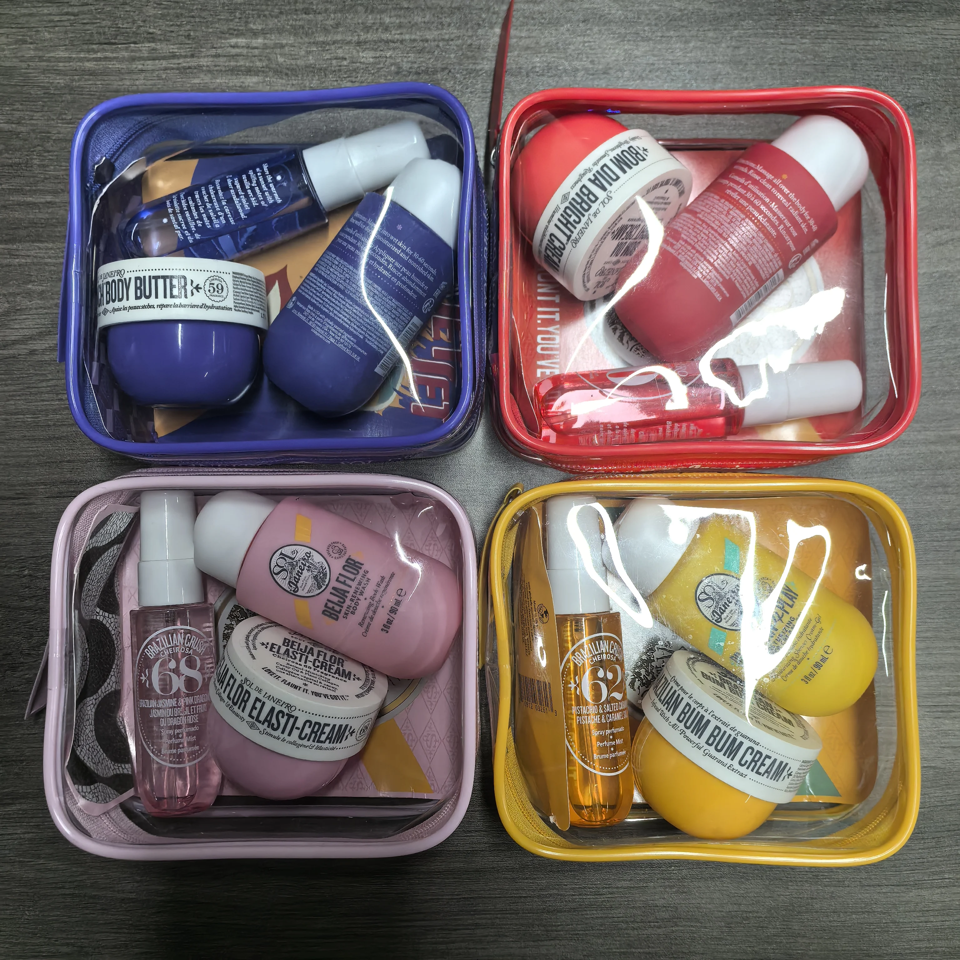 

Sol De Janeiro Fragrance Set Dragon Fruit Lychee Sunny Musk Vanilla Warmth Women's Perfume Set Valentine's Day gifts