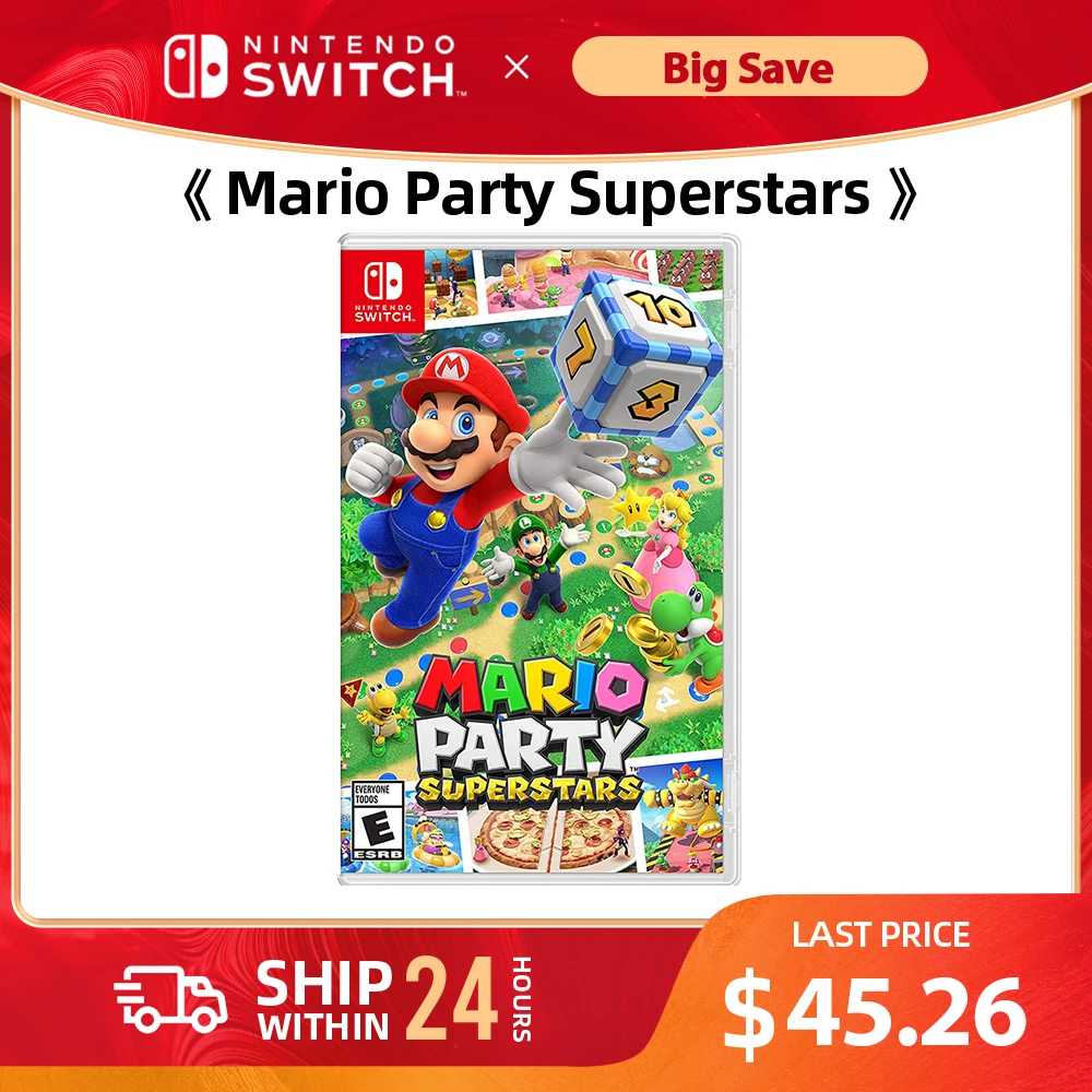 Mario Party Superstars - Standard Edition - Nintendo Swtich Game Deals