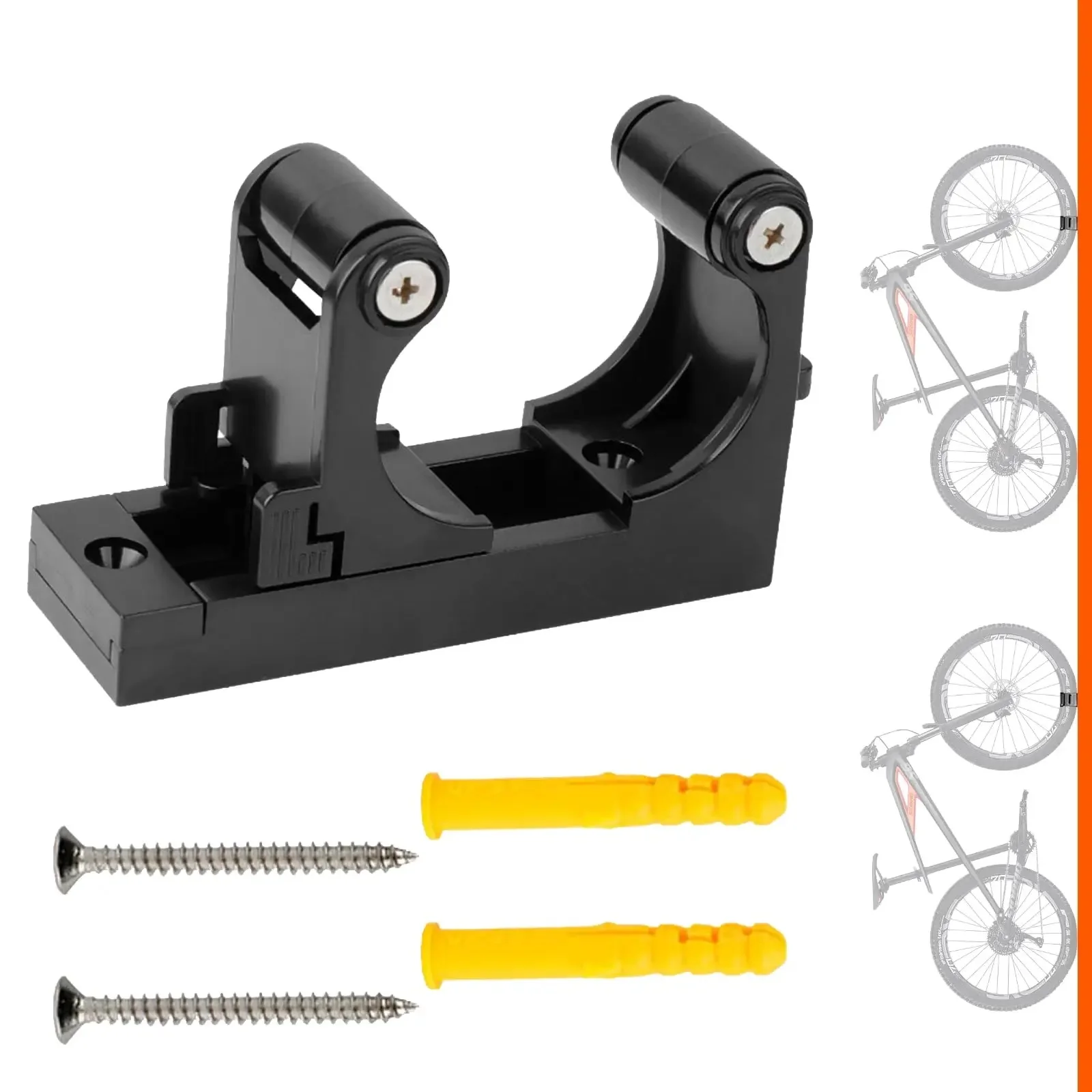 AliExpress enlee Bicycle Buckle Hooks MTB Bike Wall Holder Rack Repair Stand Hanger Mount Storage Fits 1.0-2.8 inches Tube Bicycle Parking Rack