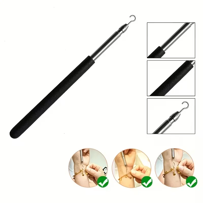 ブレスレットフック、ブレスレット装着補助具、ジュエリー固定ツール、ブレスレットアクセサリー、ブレスレット、ブレスレットアシスタント、be