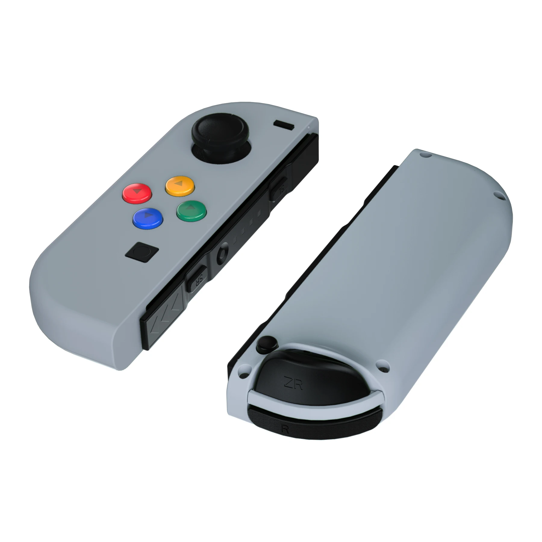 

Корпус контроллера eXtremeRate New Hope grey Soft Touch с цветными кнопками и инструментами для NS Switch JoyCon и OLED