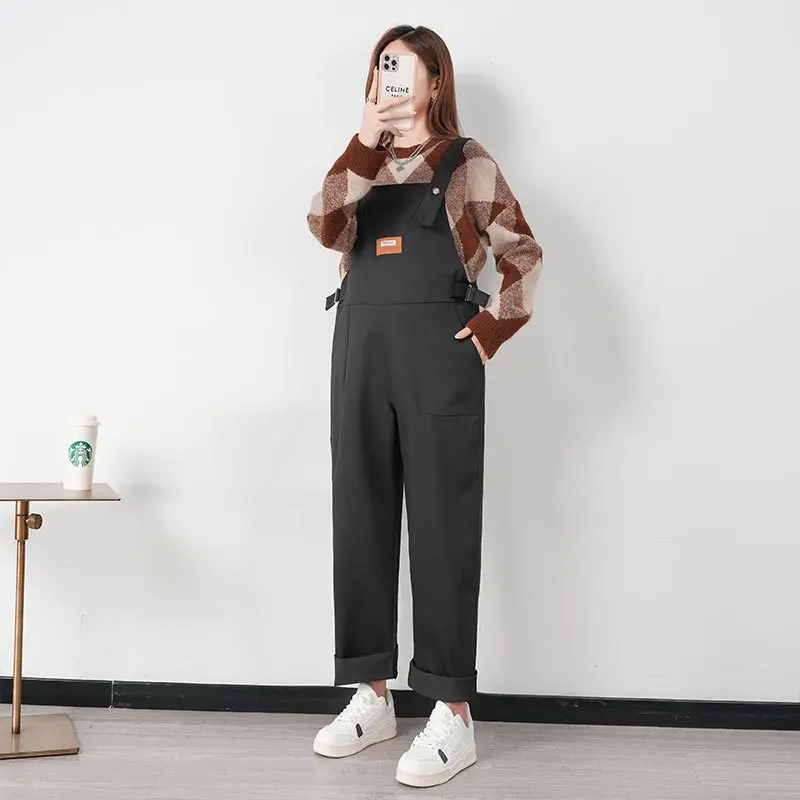 Maternity Clothes Jeans Bib Pant Suspender Trouser Loose Casual Female Women Demin One-Piece Romper Overalls Jumpsuit Plus Size