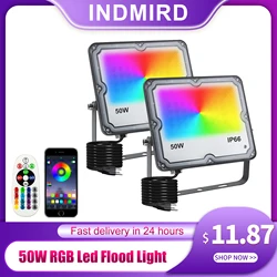 30W/50W Led Flood Light IP66 Waterproof AC85-265V Outdoor Floodlight Spotlight LED Reflector Street Lamp Wall Flood Lights