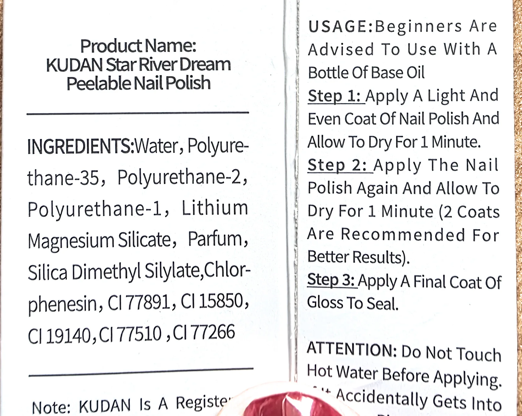 10ml Water-Based Peel Off Nail Polish 40 Colors Long Lasting Quick Drying No Need of Lamp to Cure Nail Supplies Manicure Nails photo review