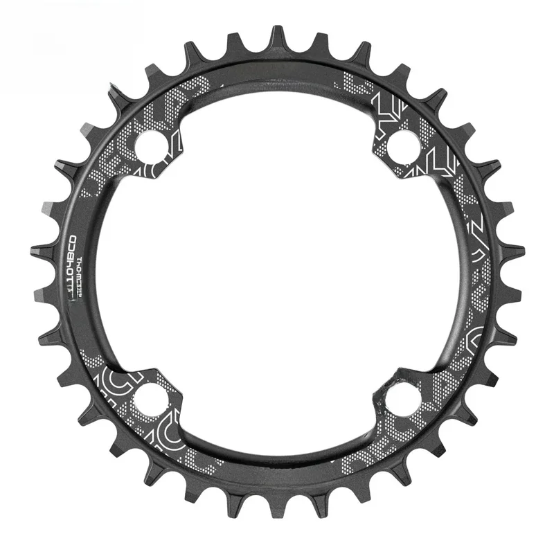 AliExpress DECKAS 104 BCD Chainring 32T 34T 36T 38T Round Narrow Wide 104BCD Chain ring 34 32 Teeth Mtb Bike