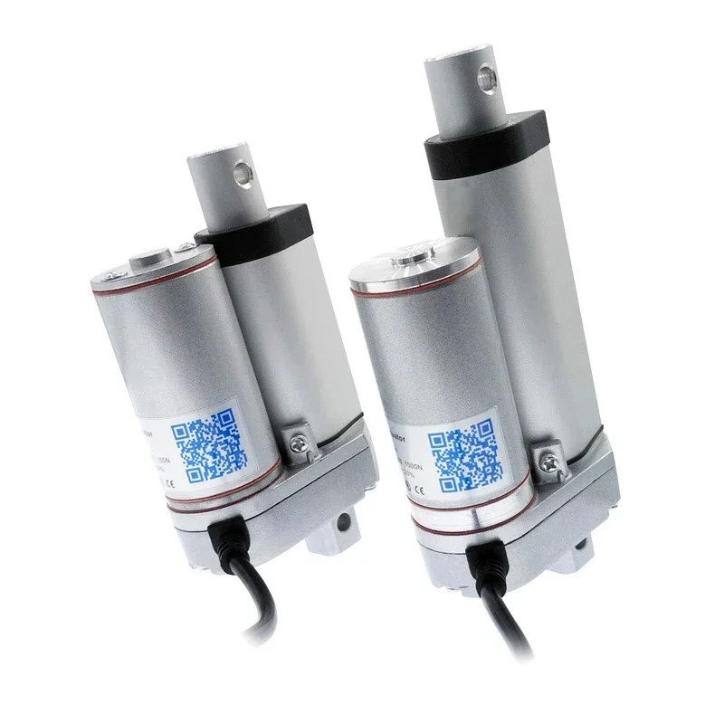 Silnik elektryczny Dc 12V siłownik liniowy 20mm 30mm 40mm 50mm skok 24V otwieracz do okien 100N200N300N500N750N800N900N1100N1300N1500N — zdjęcie 2