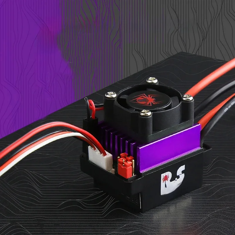 RC Hobby 320A ESC Geborstelde Motor Snelheidsregelaar met 2A BEC Hoogspanning 6-12 V Borstel ESC Voor RC Schip & RC Auto - afbeelding 2