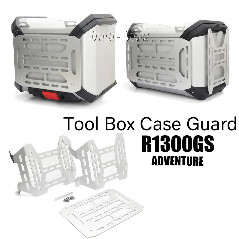 

2024 2025 R1300GS ADV Чехол для ящика для инструментов Guar для BMW R1300GS ADV R1300 GS R 1300 GS Adventure Боковой ящик для инструментов Защита решетки