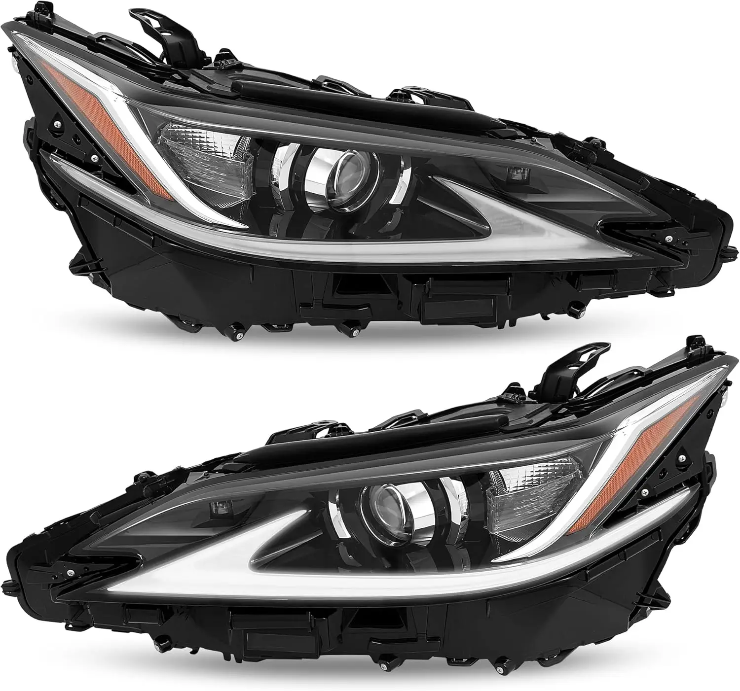 

Светодиодные фары DRL в сборе, подходят для Lexus ES350 ES300h 2019 2020 2021 Lexus ES350 ES300h левая и правая сторона 2019-2021 гг.