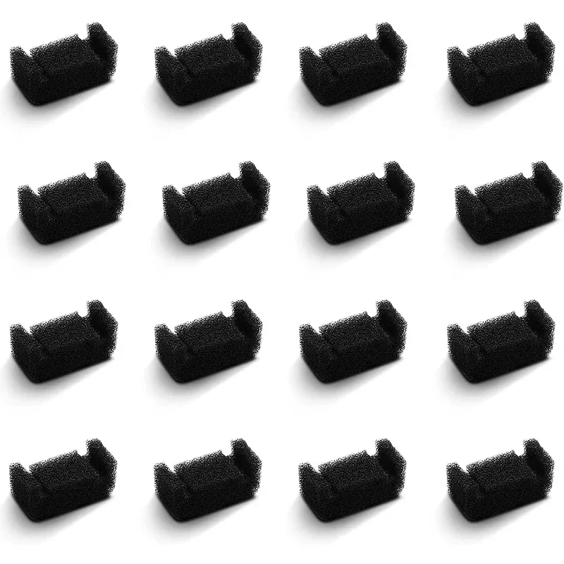 4/6/8/12/16 pçs filtros de fonte para animais de estimação espuma dispensador de água para animais