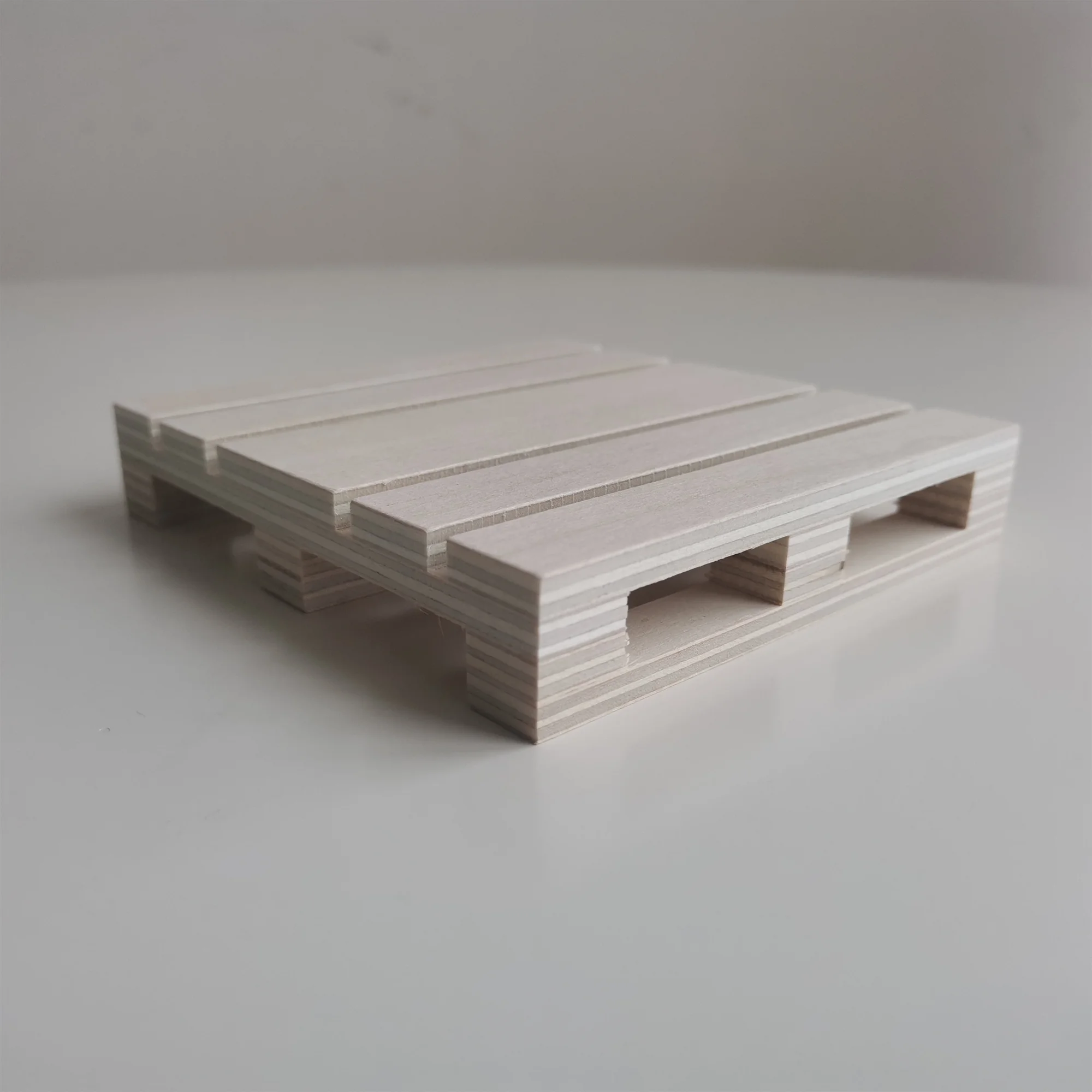 Mini Pallet per tastiera in legno