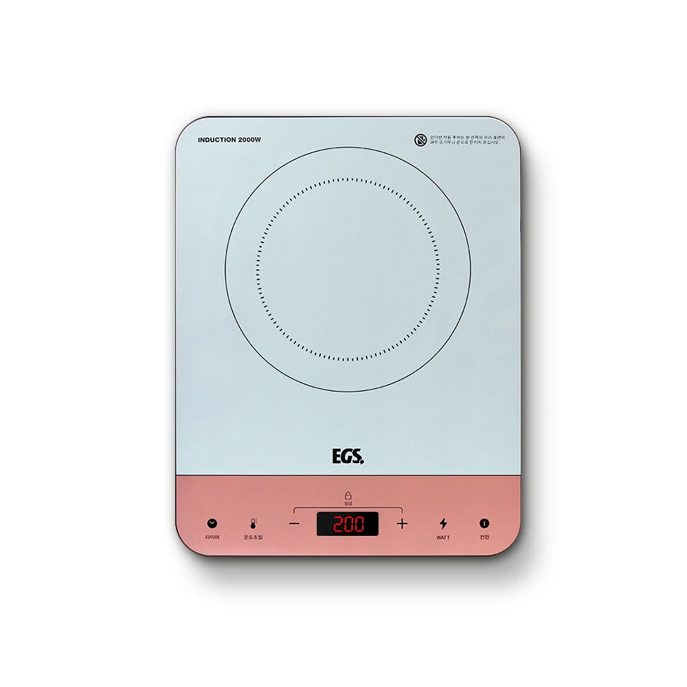 EGS Canvas Induction RANG 2000W/Safety Lock/Freestanding/10 Step Temperature control