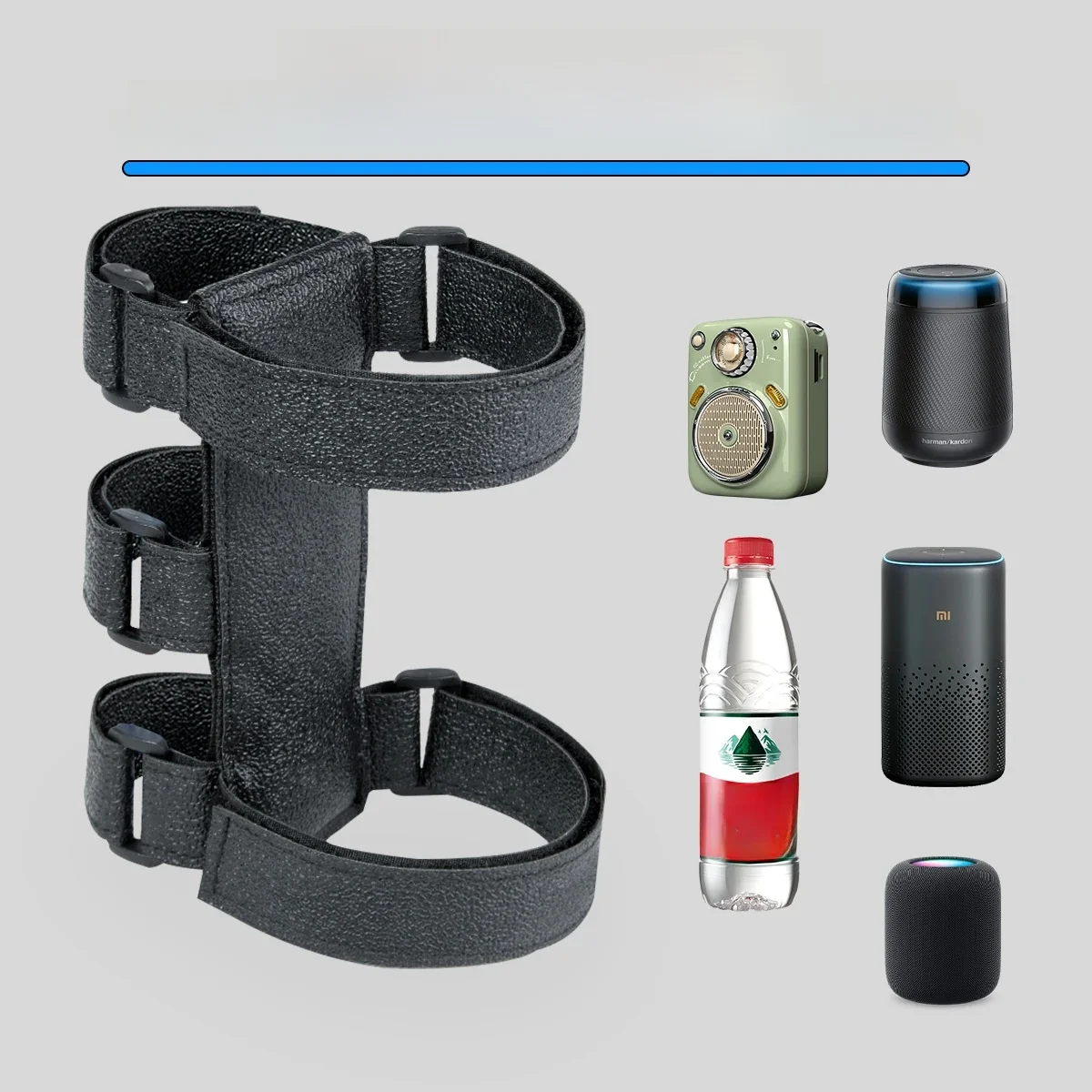 AliExpress NONE Universal Bicycle Speaker Mount Strap Fixed Holder Portable Mtb Road Bike Cage Loop Fastener Bracket