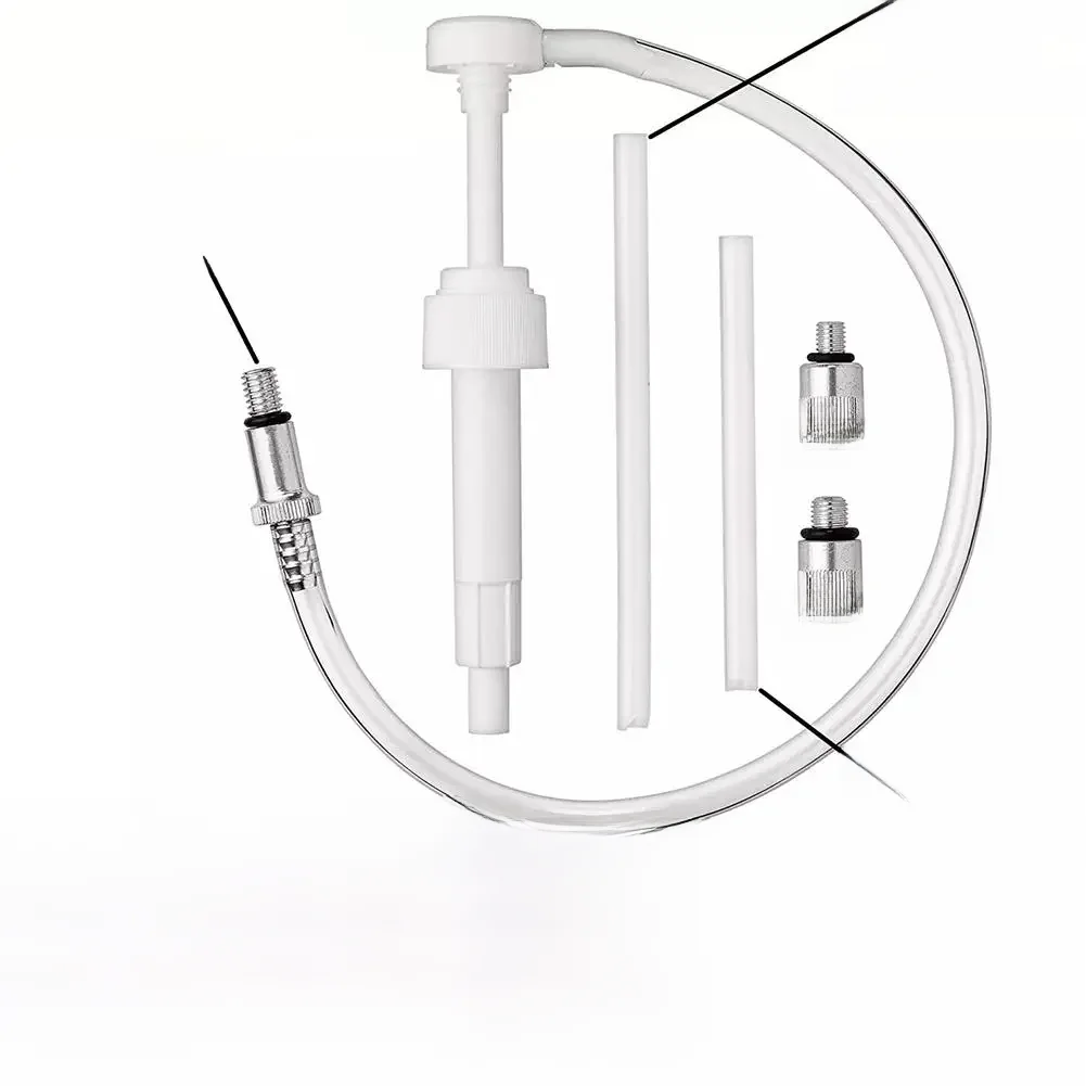 Uniwersalna dolna pompa oleju przekładniowego z adapterami 3/8 cala 8 mm 10 mm do standardowych butelek kwartowych Silniki zaburtowe Mariner — zdjęcie 2