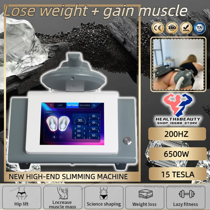 

Neo RF EMS Body Sculpting Machine EMSzero Fat Sculpt Slimming Technology Pelvic Pad Muscle Stimulation Weight Loss