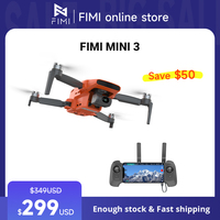 FIMI MINI 3 4K HDR Camera Drone, Foldable GPS RC Quadcopter 245g RTF3-Axis Gimbal Stabilization, 9KM Video Transmission