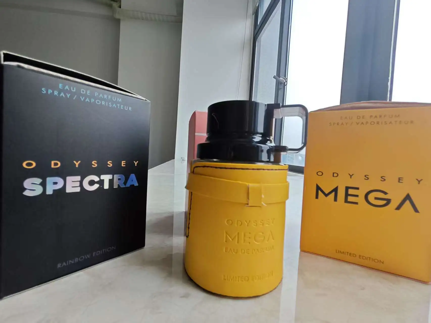 Armaf Odyssey Mega Edicional Limitada para Hombre Eau de Parfum Spray، 3.4 أونزاس